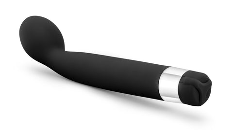 Rose Scarlet G 8.5 Inch G-Spot Vibrator Black - G-Spot Vibrators