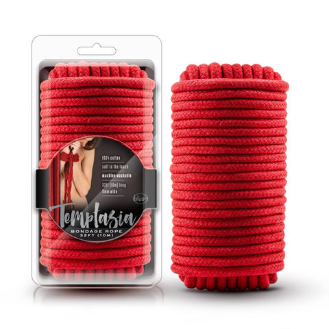 Temptasia Bondage Rope 10m - Cuffs And Restraints