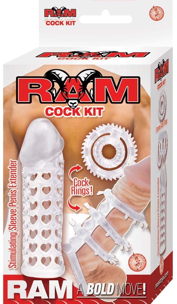 Ram Cock Kit Clear Pumps, Extenders and Sleeves