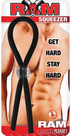 Ram Squeezer Cock Tie - Cock Rings