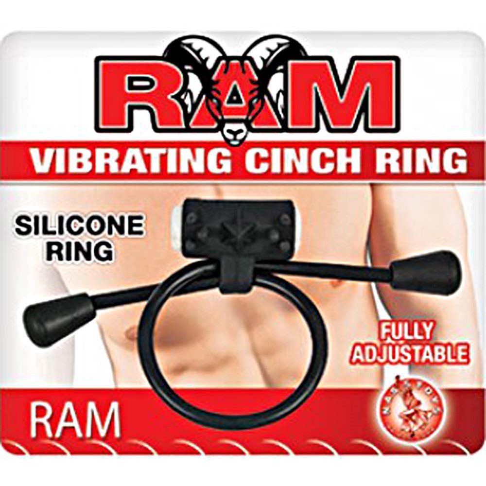 Ram Vibrating Cinch Mens Cock Ring Cock Rings