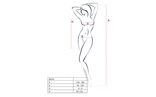 Passion Lingerie BS033 Super Sexy Translucent Mesh Dress One Size White - Skirts And Club Wear