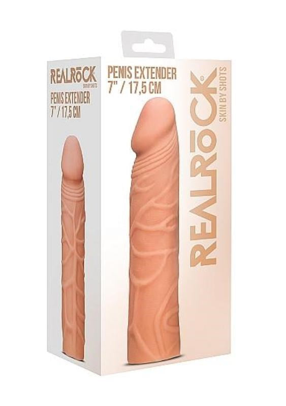 RealRock 7 inch Penis Extender Pumps, Extenders and Sleeves