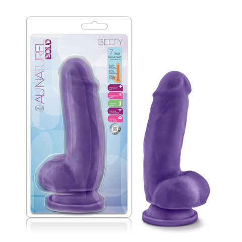 Au Naturel Bold Beefy 7 inch Realistic Dildo - Realistic Dildos