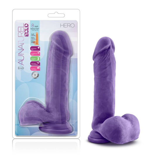 Au Naturel Bold Hero 8 inch Realistic Dildo - Realistic Dildos