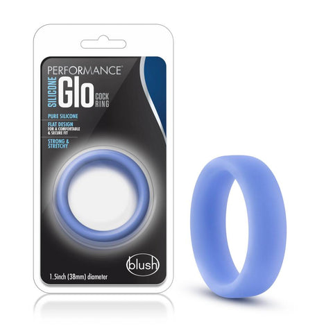 Performance Silicone Glo Soft and Stretchy Mens Cock Ring - Stretchy Cock Rings