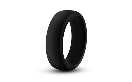 Performance Silicone Go Pro Mens Cock Ring Black - Stretchy Cock Rings