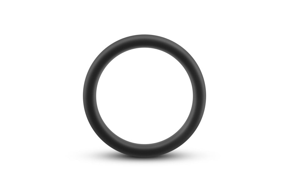 Performance Silicone Go Pro Mens Cock Ring Black Stretchy Cock Rings