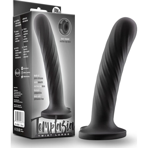 Temptasia Twist Large Suction Cup Dildo - Realistic Dildos