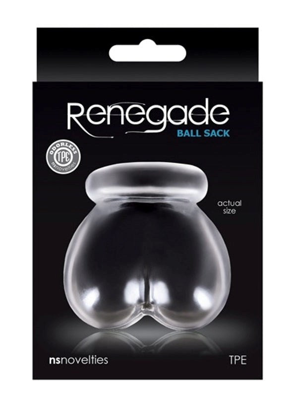 Renegade Ball Sack Clear Cock Rings