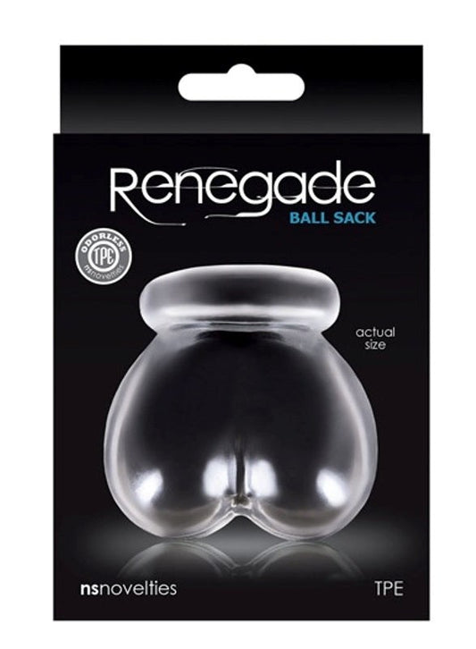 Renegade Ball Sack Clear {% if variant != 'Default Title' and variant != blank %} {% endif %} Cock Rings