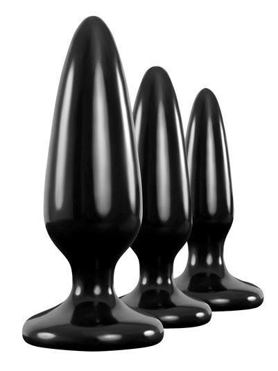 Renegade Pleasure Plug 3pc Trainer Kit Butt Plugs