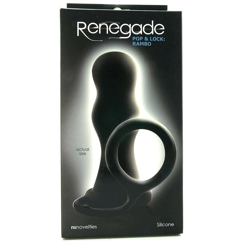 Renegade Pop and Lock Rambo Anal Dildos