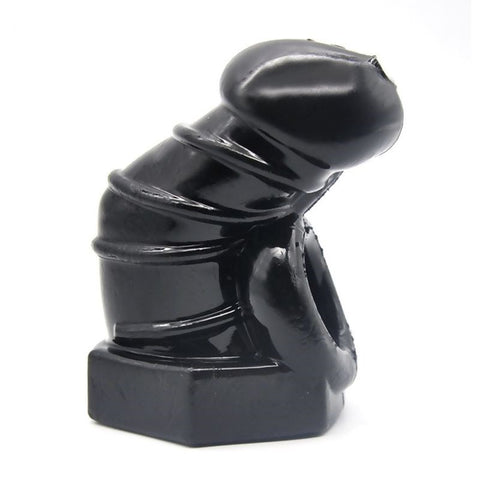 Restrictive Chastity Cage with Nubs - Male Chastity