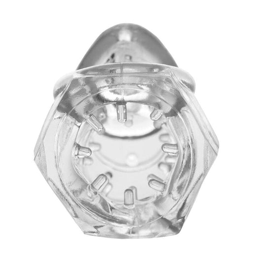 Restrictive Chastity Cage with Nubs - Male Chastity