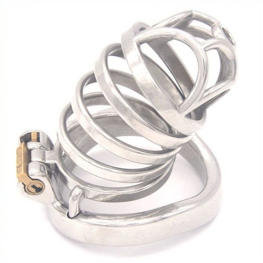 Rhombic Bend Male Chastity Cock Cage - Male Chastity