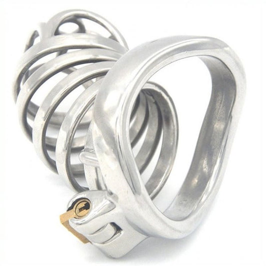 Rhombic Bend Male Chastity Cock Cage - Male Chastity