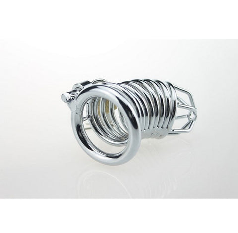 Ridem Tiger Silver Male Chastity Device - Male Chastity
