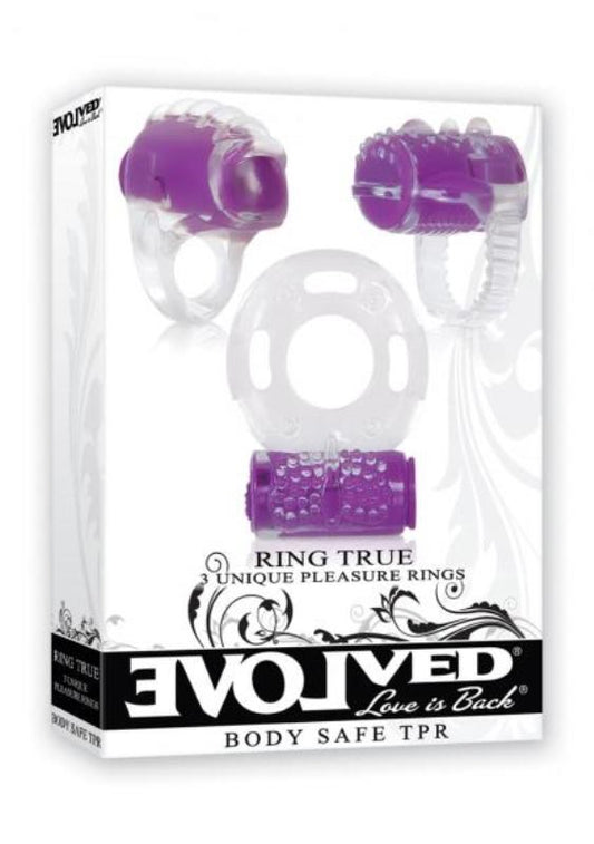 Ring True 3 Unique Pleasure Rings Cock Rings