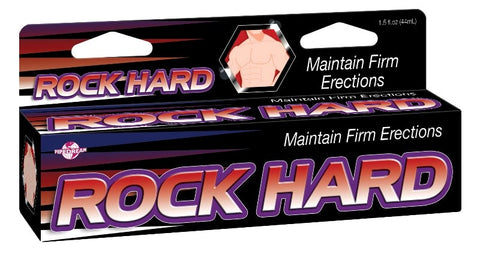 Pipedream Rock Hard Erection Enhancer Cream 44ml - Delay and Excite Sprays