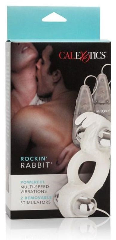 CalExotics Rockin' Rabbit Dual Vibrating Cock Ring - Cock Rings