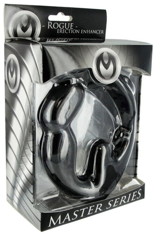 Rogue Erection Enhancer with Anal Stim - Stretchy Cock Rings