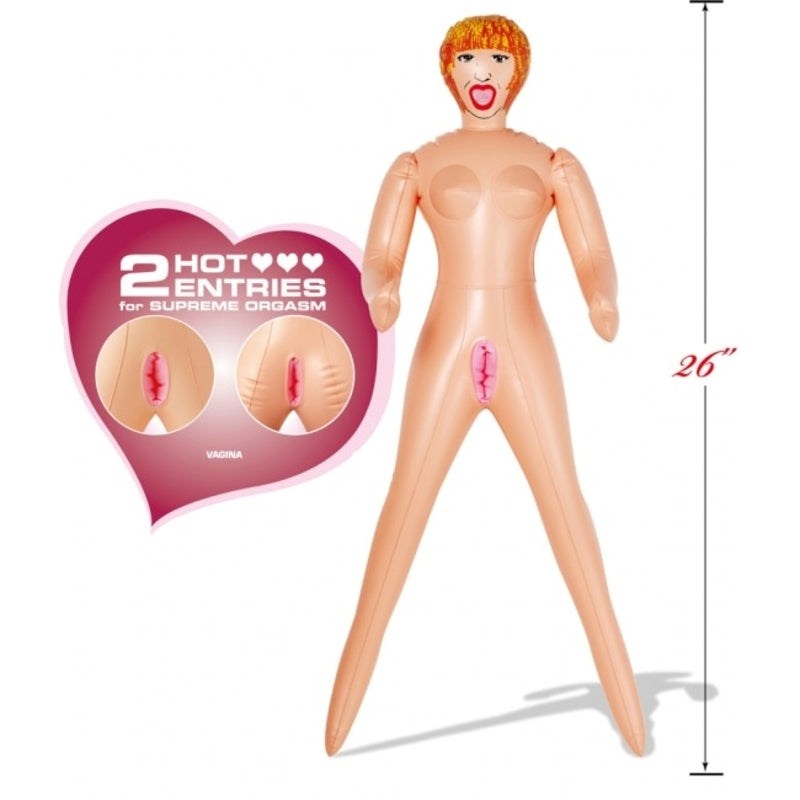 Romping Rosy Mini Inflatable Doll Love Dolls