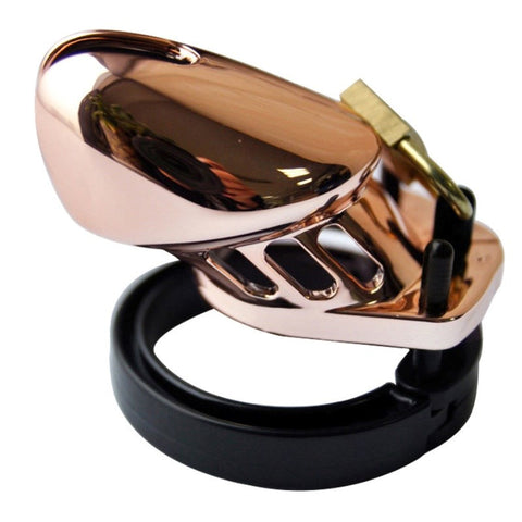 BDStyle Rose Gold Chastity Cage - Elevate Your Intimate Experience - Male Chastity