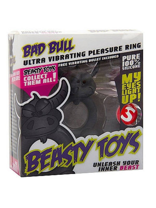 Silky Smooth Bliss - S-Line Beasty Toys Bad Bull - Cock Rings