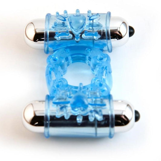 S-Wet Double Action Dual Bullet Ring - Cock Rings