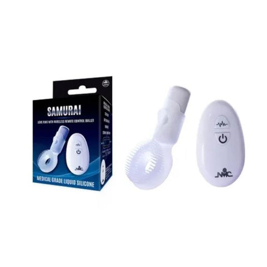 Samurai Vibrating Love Ring with Wireless Remote - Cock Rings