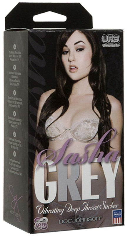 Sasha Grey Vibrating Deep Throat Sucker Masturbators and Strokers