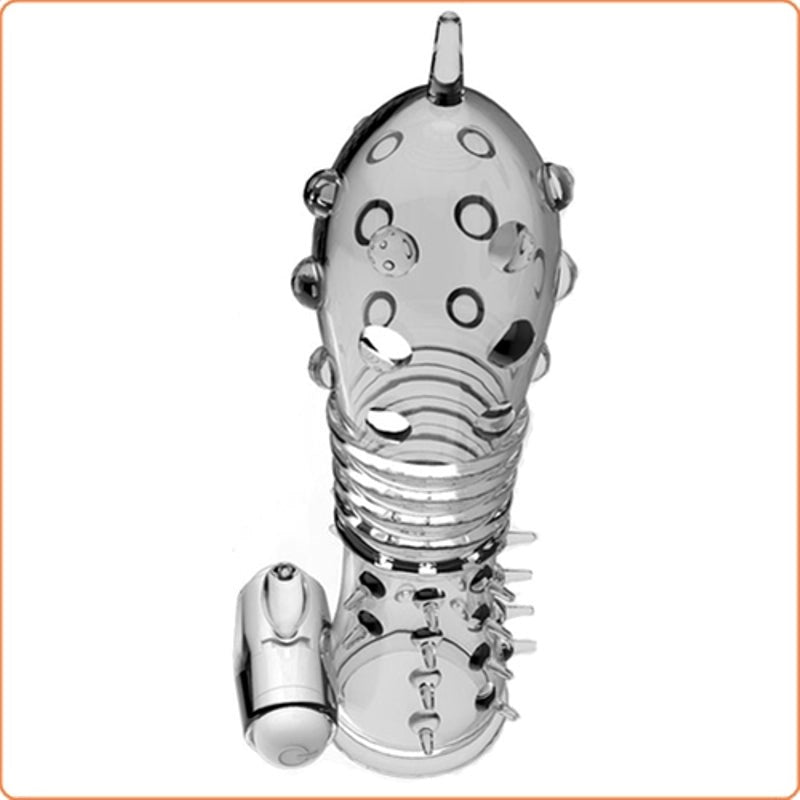 Scorpion Vibration Crystal Penis Sleeve Pumps, Extenders and Sleeves