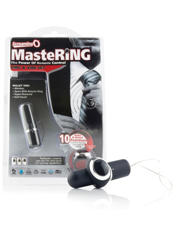 ScreamingO MasterRing Ring & Vibe Vibrating Cock Rings