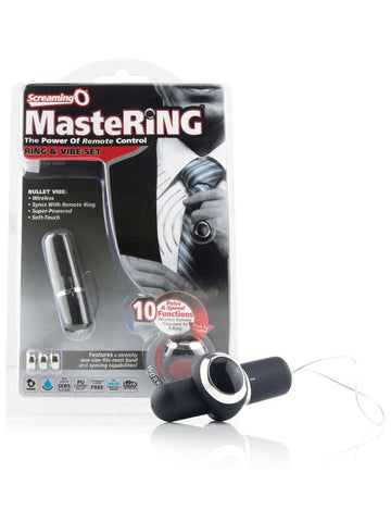 ScreamingO MasterRing Ring & Vibe - Vibrating Cock Rings