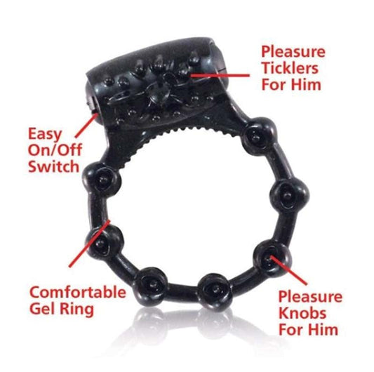ScreamingO The O Boy Novelty Vibrating Condom - Cock Rings