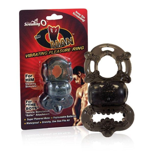 ScreamingO The Oh Man - Erection-Enhancing Pleasure Rings Cock Rings