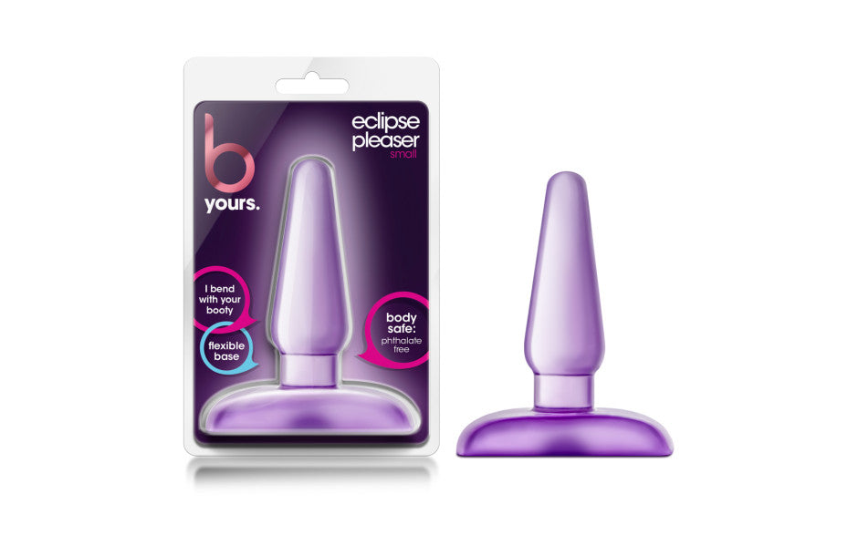 B Yours Eclipse Anal Pleaser Butt Plug Small Purple Butt Plugs