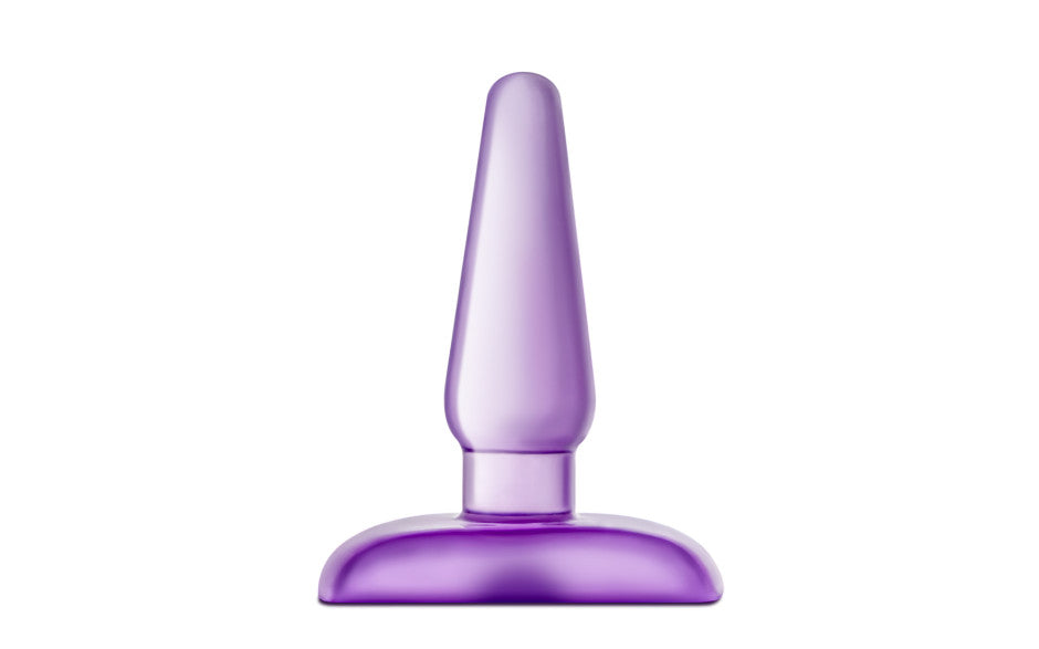 B Yours Eclipse Anal Pleaser Butt Plug Small Purple Butt Plugs