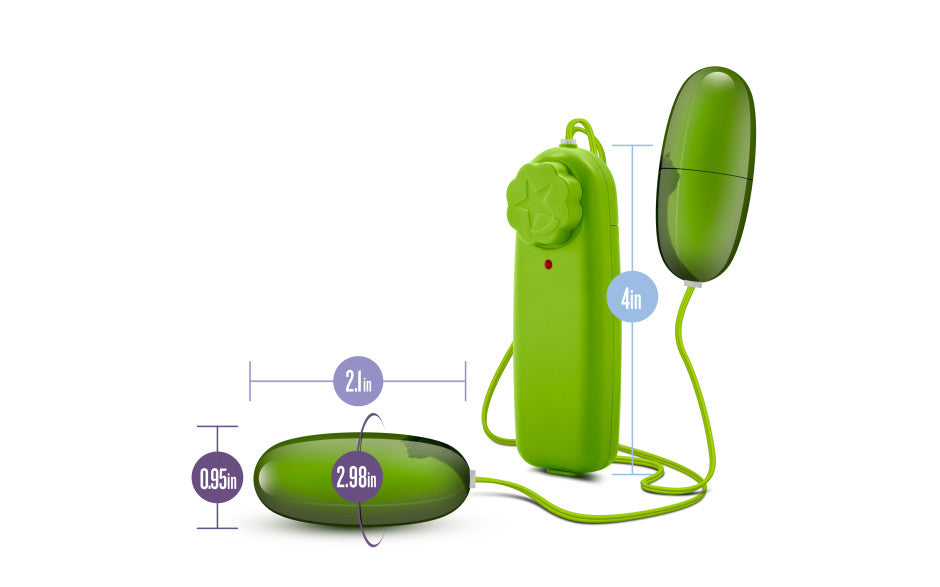 Blush Novelties B Yours Double Pop Dual Vibrating Love Eggs Love Eggs and Kegel Exercisers