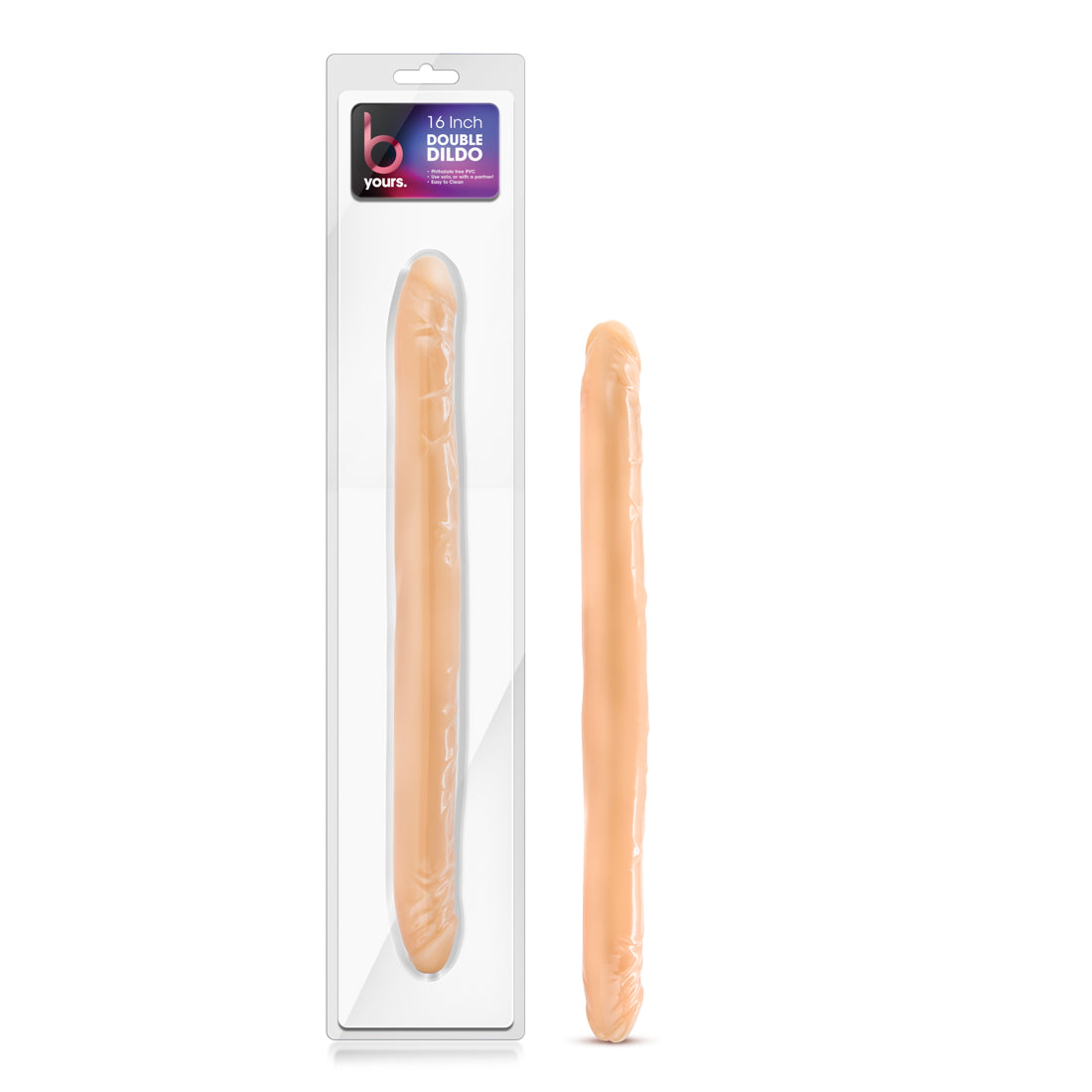 B Yours 16 Inches Double Ender Realistic Dildo Double Ender