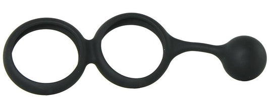 Scrotum Ring with Weight Ball Banger - Cock Rings