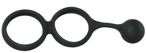 Scrotum Ring with Weight Ball Banger - Cock Rings