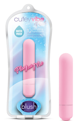 Play with Me Cutey Vibe Plus Multi Function Bullet Vibrator - Bullet Vibrators