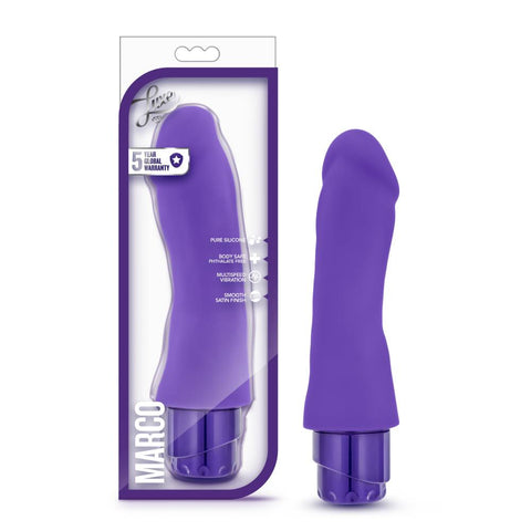 Luxe Marco Realistic Vibrating Dong - Vibrating Dildos