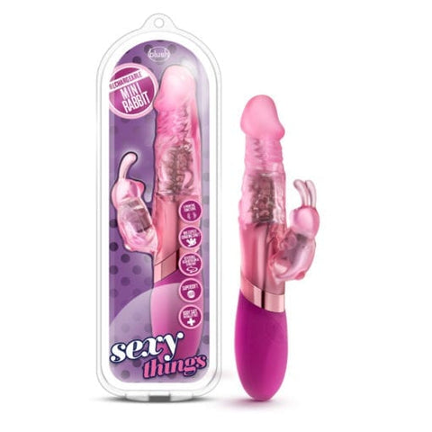 Blush Novelties Sexy Things Rechargeable Mini Rabbit Vibrator Pink - Rabbit Vibrators