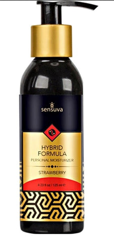 Sensuva Hybrid Formula Personal Moisturizer 125ml - Water Based Lubes