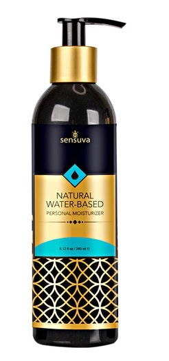 Sensuva Natural Water Based Personal Moisturizer 240ml Water Based Lubes