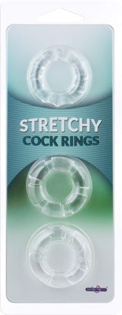 Seven Creations Stretchy Cock Rings 3PK - Cock Rings