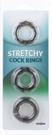 Seven Creations Stretchy Cock Rings 3PK - Cock Rings